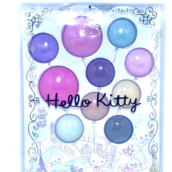 BNIB Hello Kitty by Sanrio Mon Amour 8 Eyeshadows and 2 Blush Palette VHTF - Picture 2 of 5